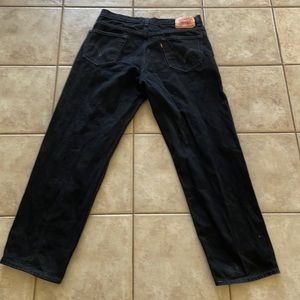 Black Levi 550 jeans